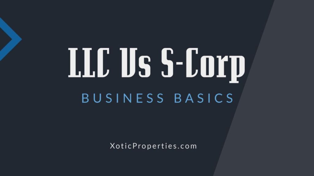 LLC Vs S-Corp